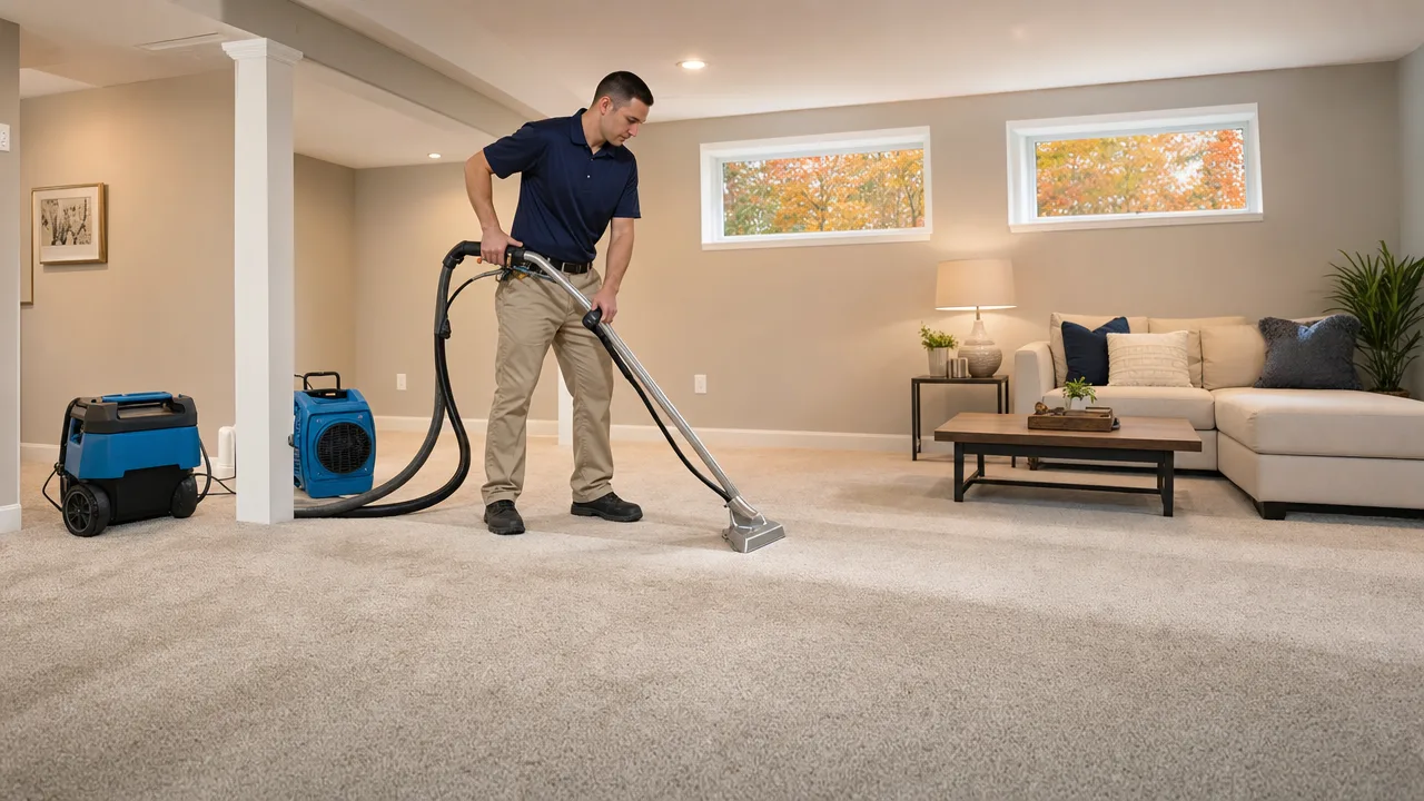 Carpeted Basement Cleaning in Framingham: A Practical Early-Fall Plan for Dampness, Odors, and Indoor Use