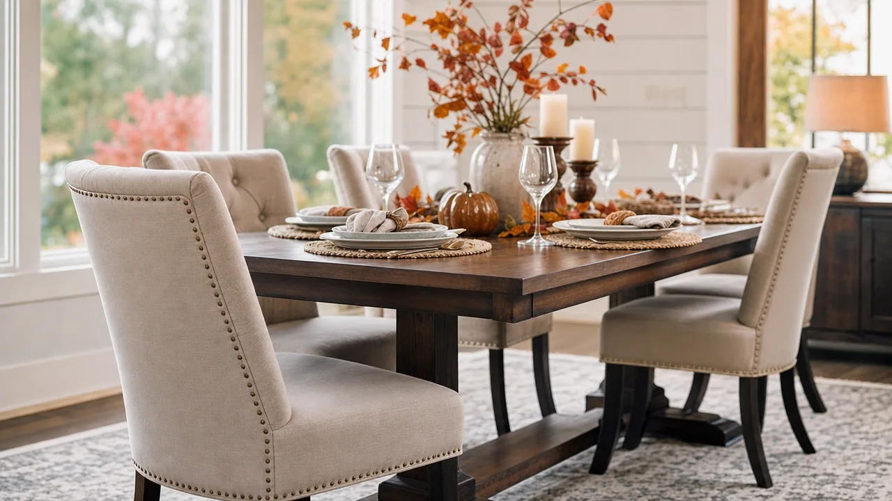 Dining Chair Cleaning Prepares Your Home for Fall Meals