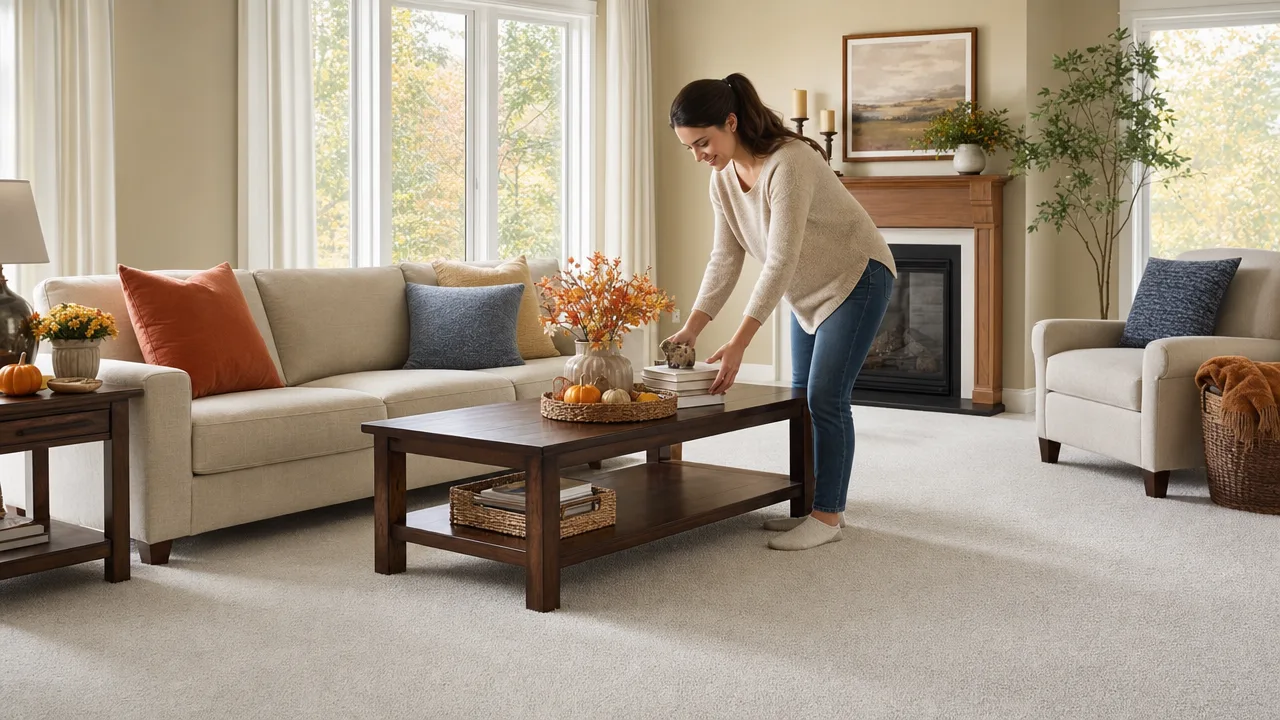 How to Prepare Your Carpeted Home for Professional Carpet Cleaning Before Fall Guests Arrive