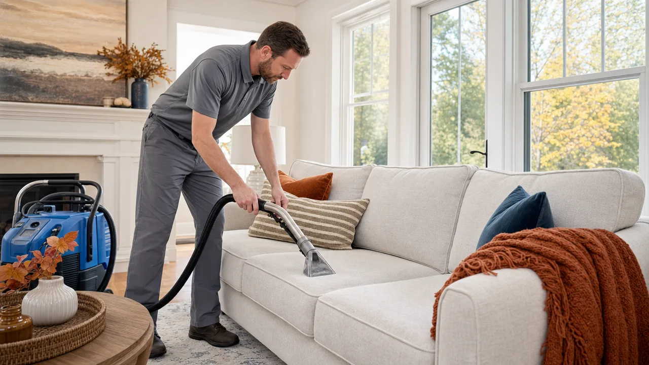 Professional Sofa Cleaning Gives Your Home a Fresh Start Before Fall Entertaining